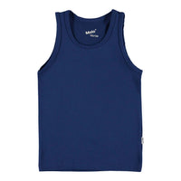 Molo White/Blue Jayden 2-Pack Undershirts