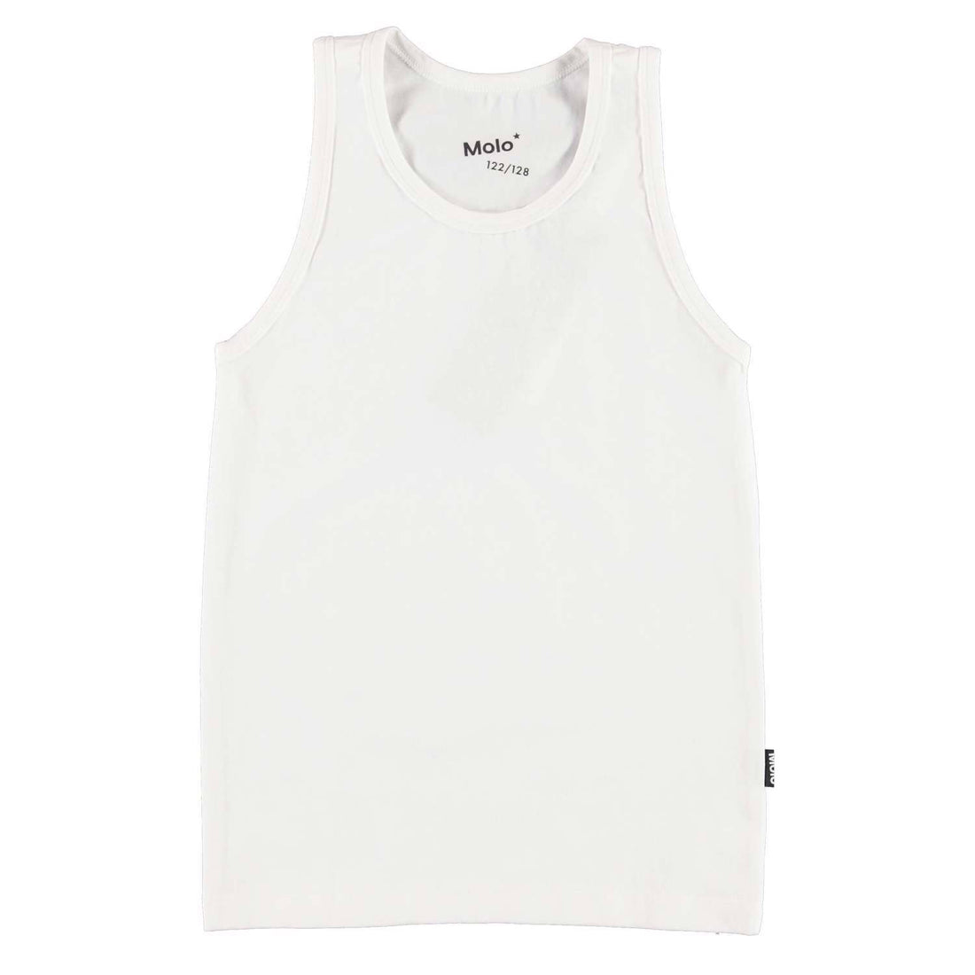 Molo White/Blue Jayden 2-Pack Undershirts