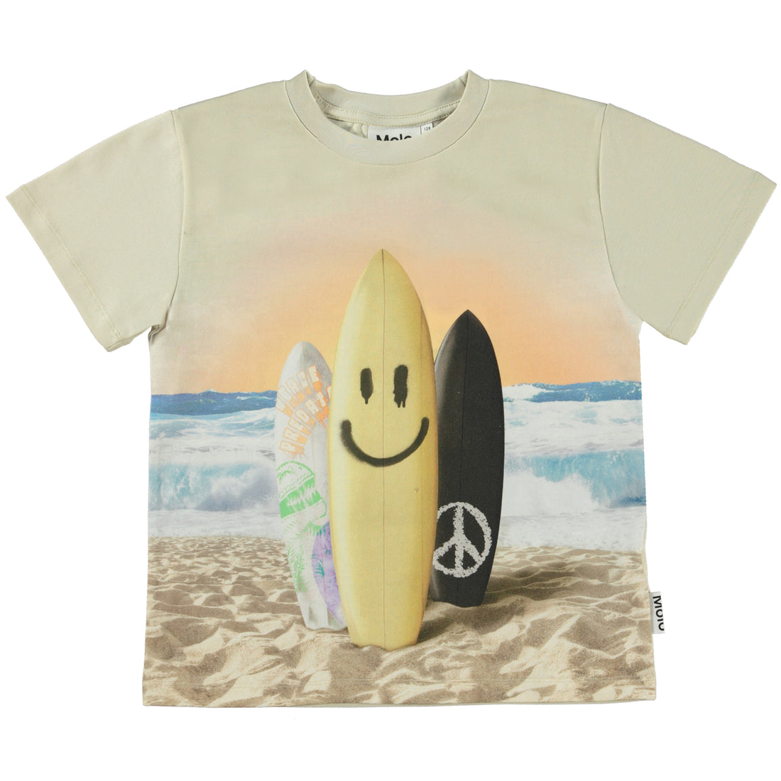 Molo Surfboard Smile Rame Short Sleeves Tee