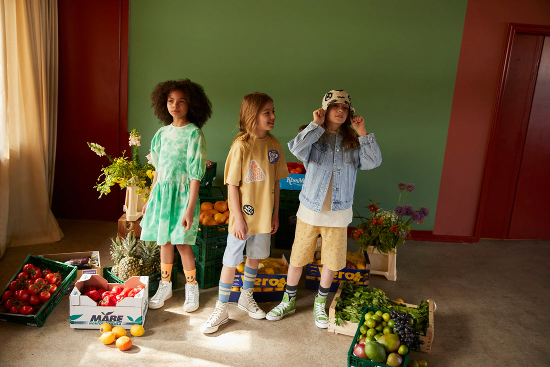 Molo Fruit Stickers Rodney Short Sleeves Tee