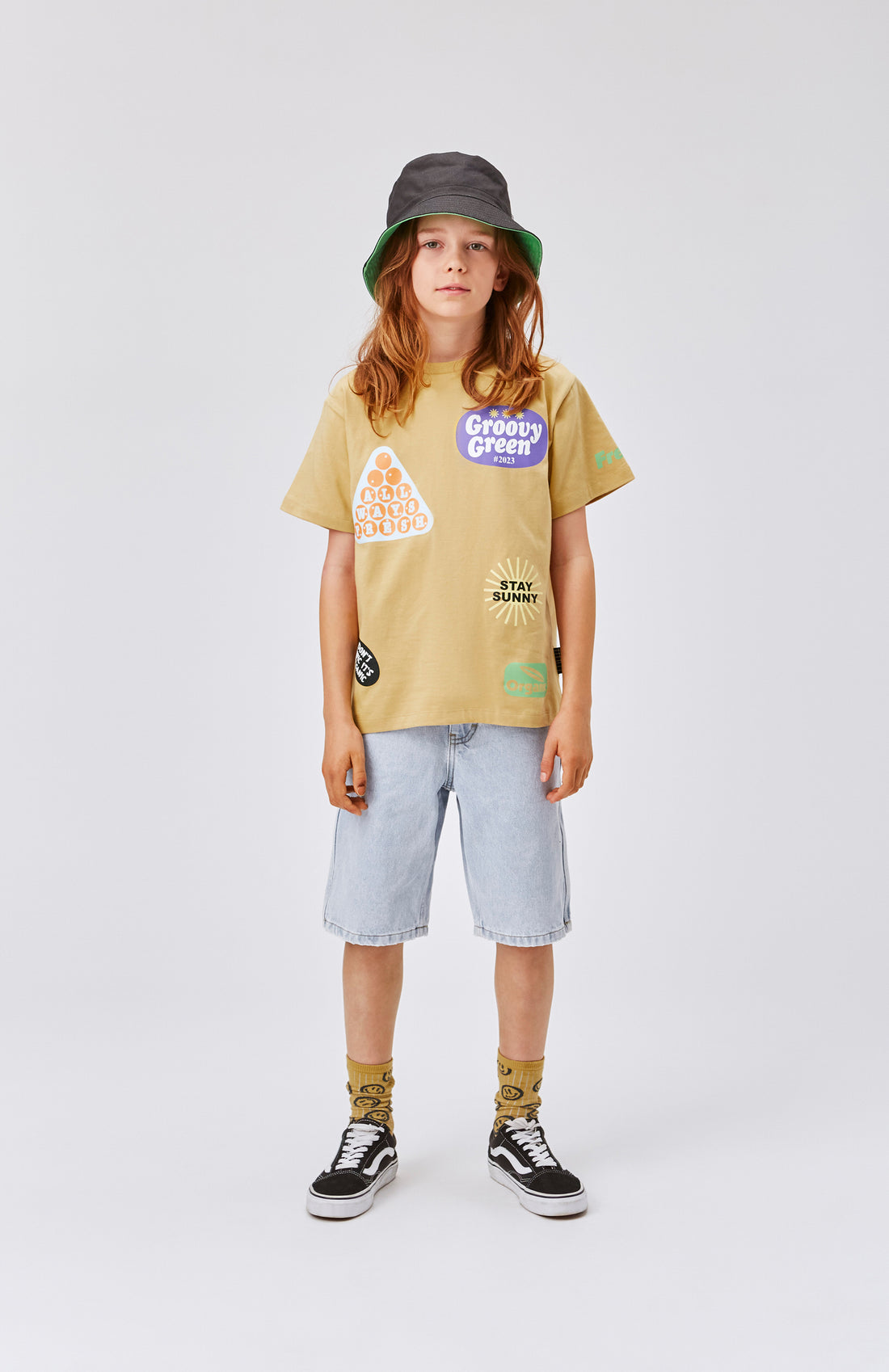 Molo Fruit Stickers Rodney Short Sleeves Tee
