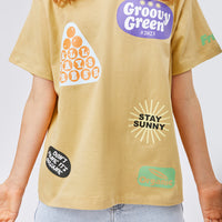 Molo Fruit Stickers Rodney Short Sleeves Tee