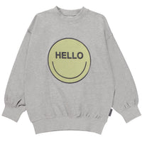 Molo Grey Melange Mar Sweatshirt
