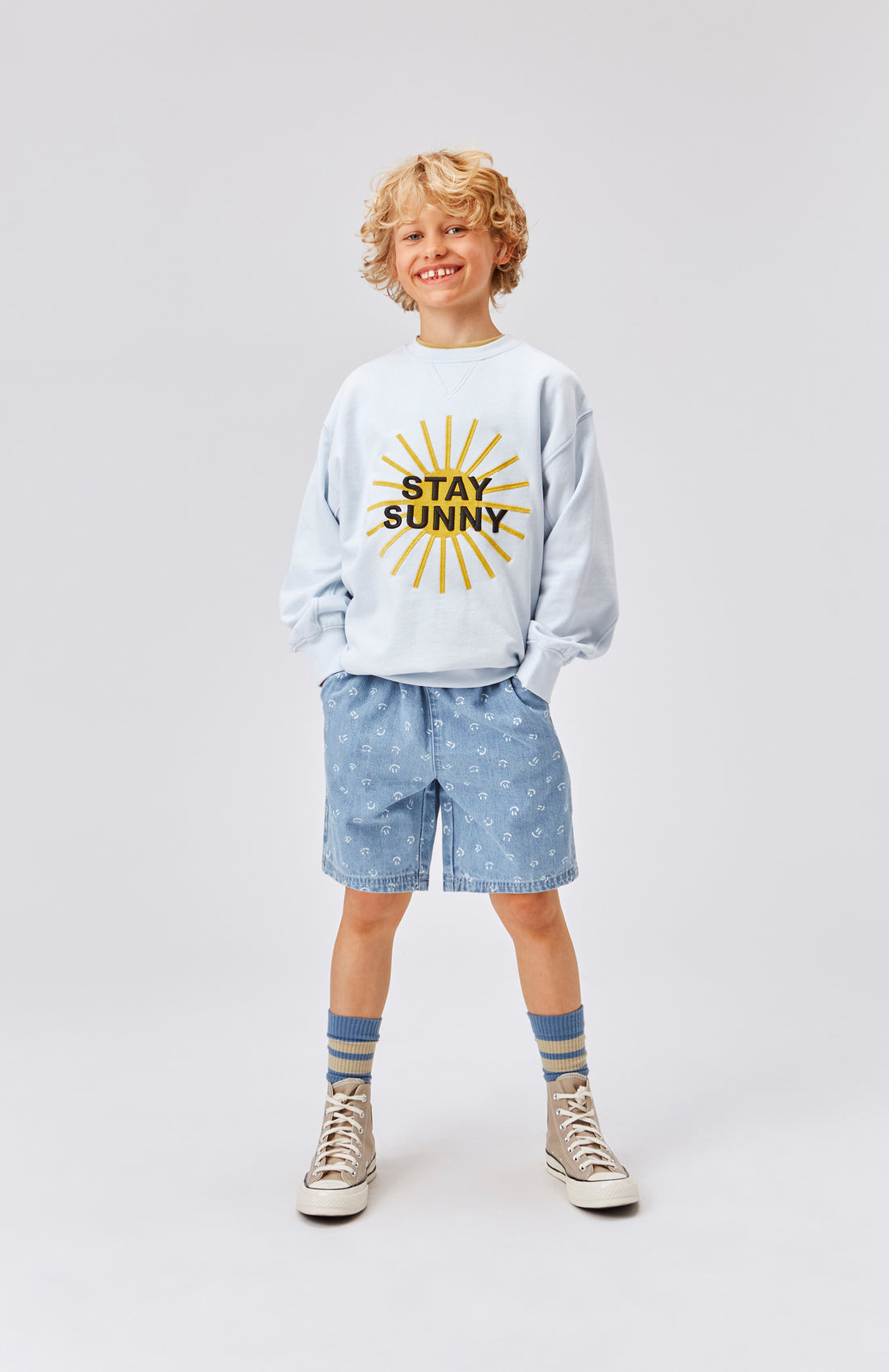 Molo Iced Blue Magni Sweatshirt