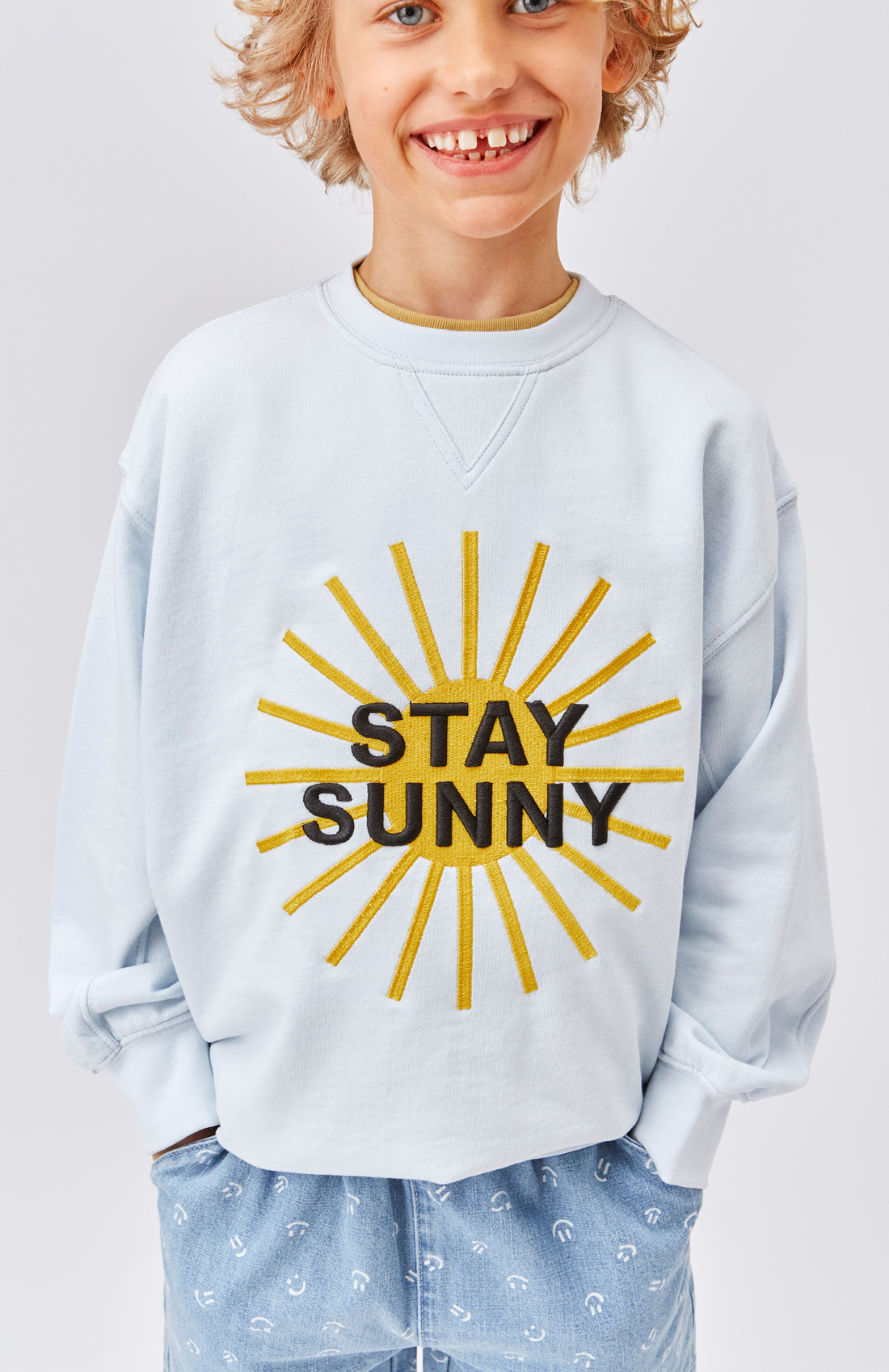 Molo Iced Blue Magni Sweatshirt
