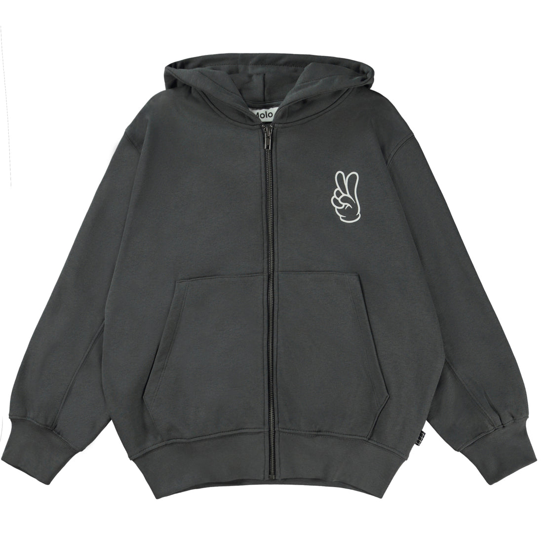 Molo Space Grey Mazz Hoodie