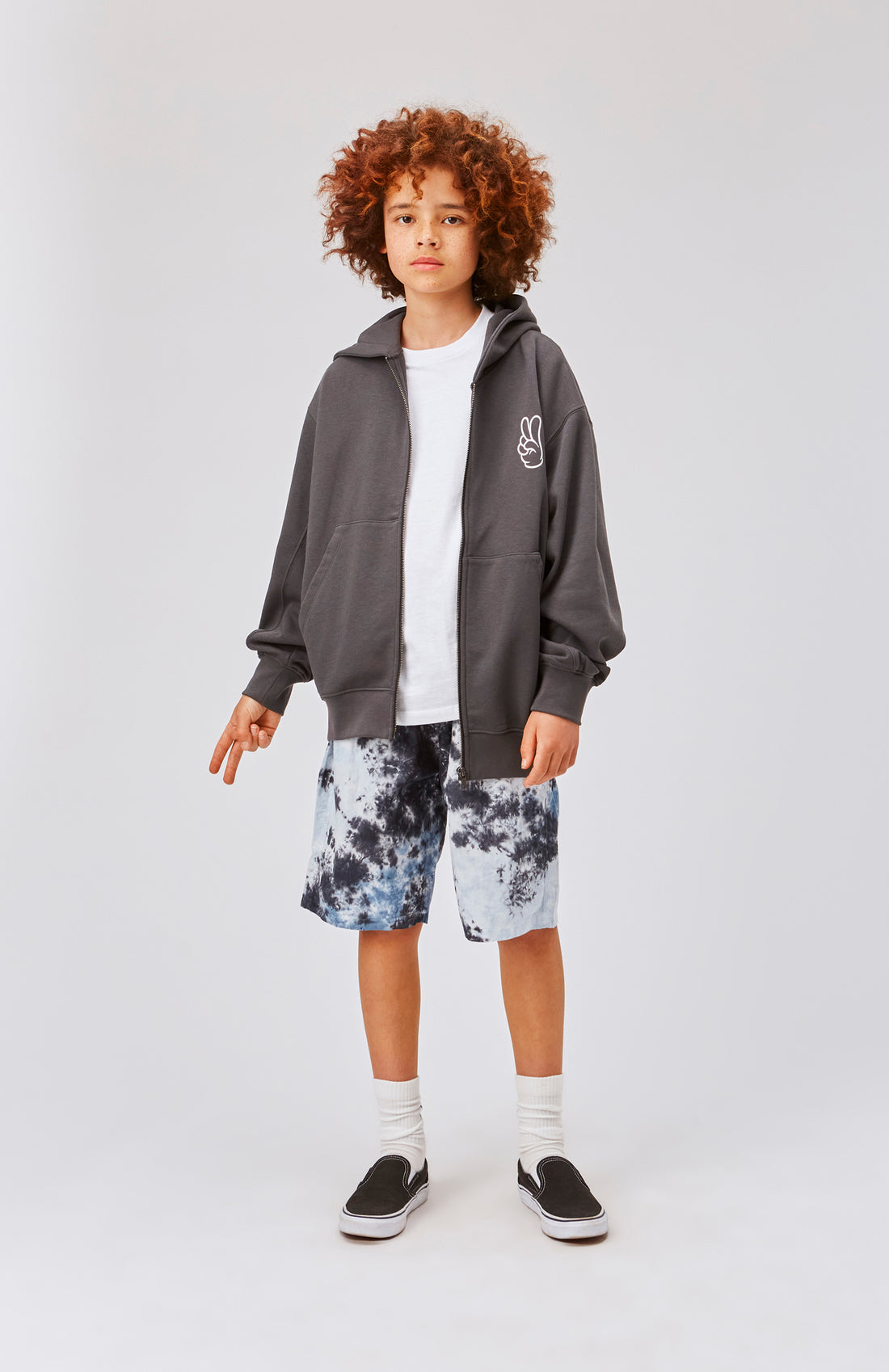Molo Space Grey Mazz Hoodie
