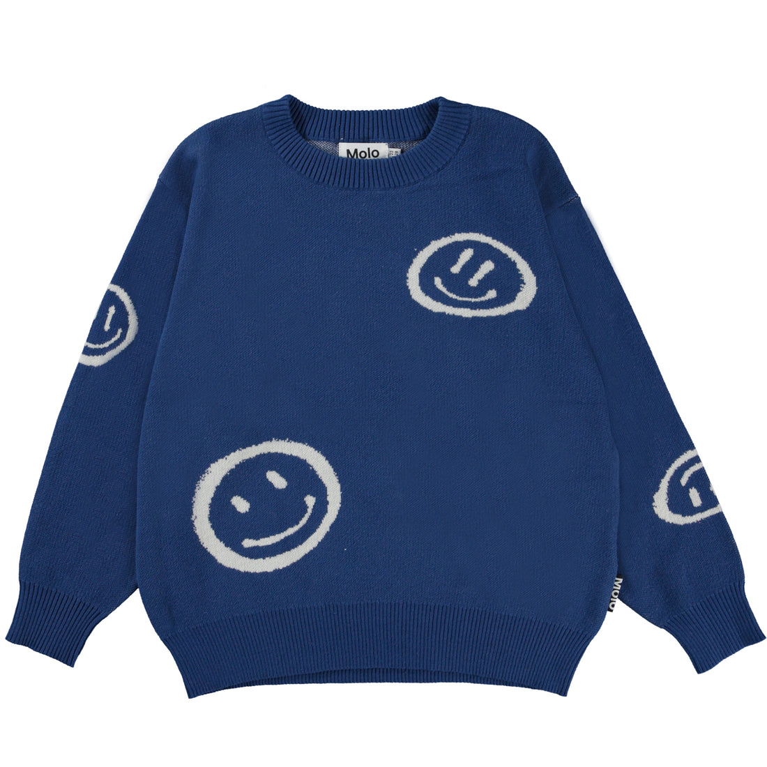 Molo Blue Smiles Bello Sweater