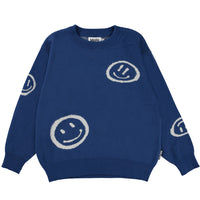 Molo Blue Smiles Bello Sweater