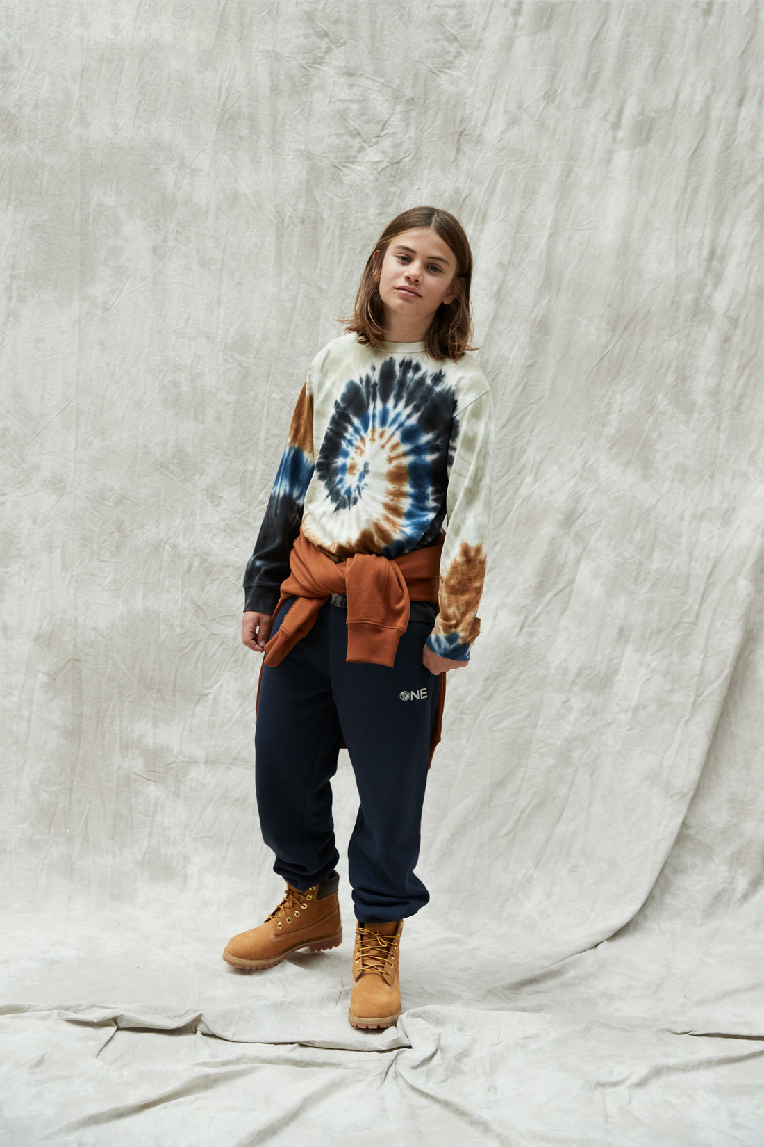 Molo Dark Blue Swirl Rube Tee