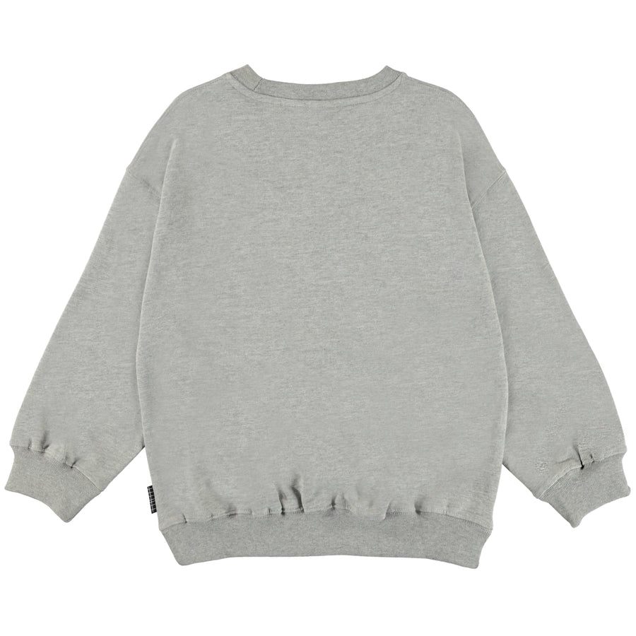 Molo Grey Melange Mar Sweatshirt