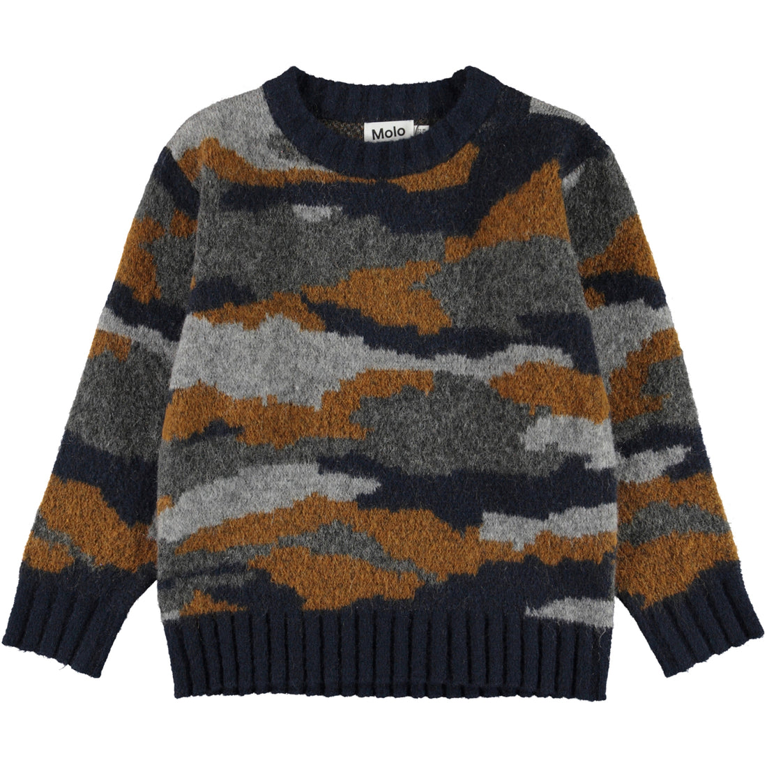 Molo Camo Knit Bello Sweater