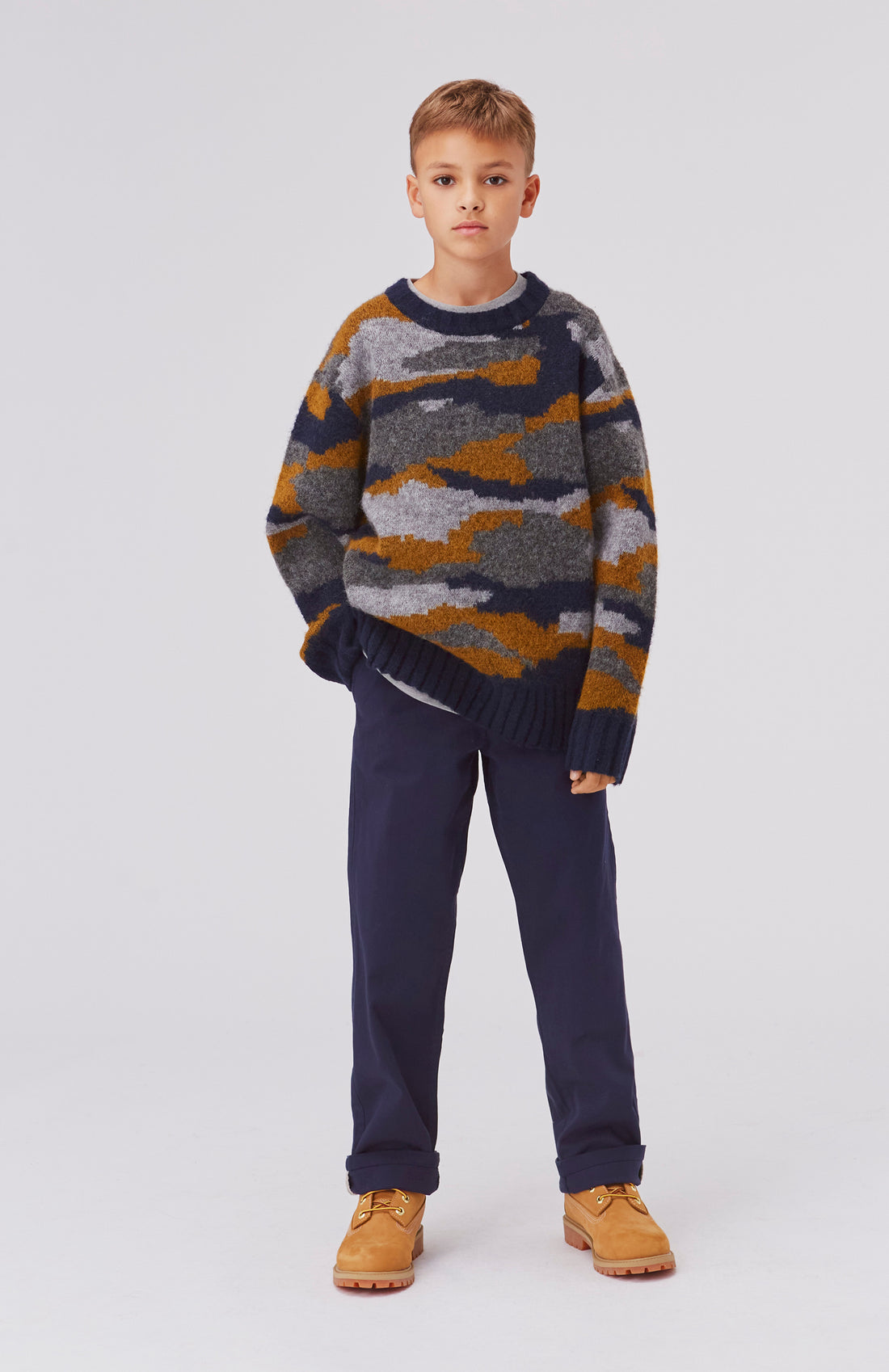 Molo Camo Knit Bello Sweater