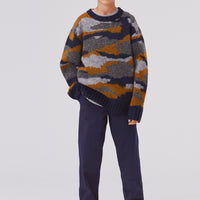 Molo Camo Knit Bello Sweater