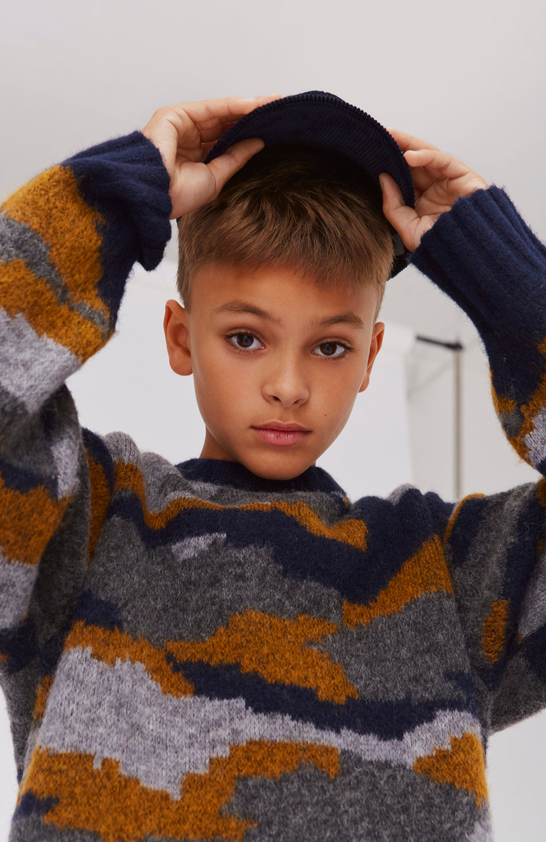 Molo Camo Knit Bello Sweater