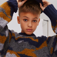 Molo Camo Knit Bello Sweater