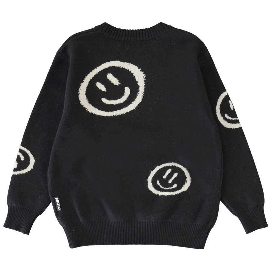Molo Black Bello Sweater