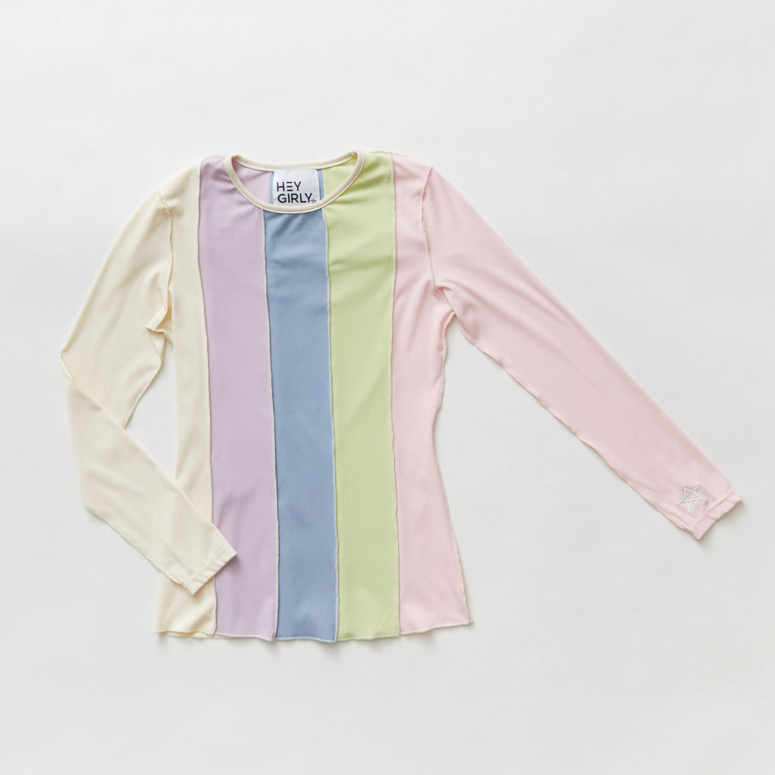Hey kid Ribbed Panel Shirt