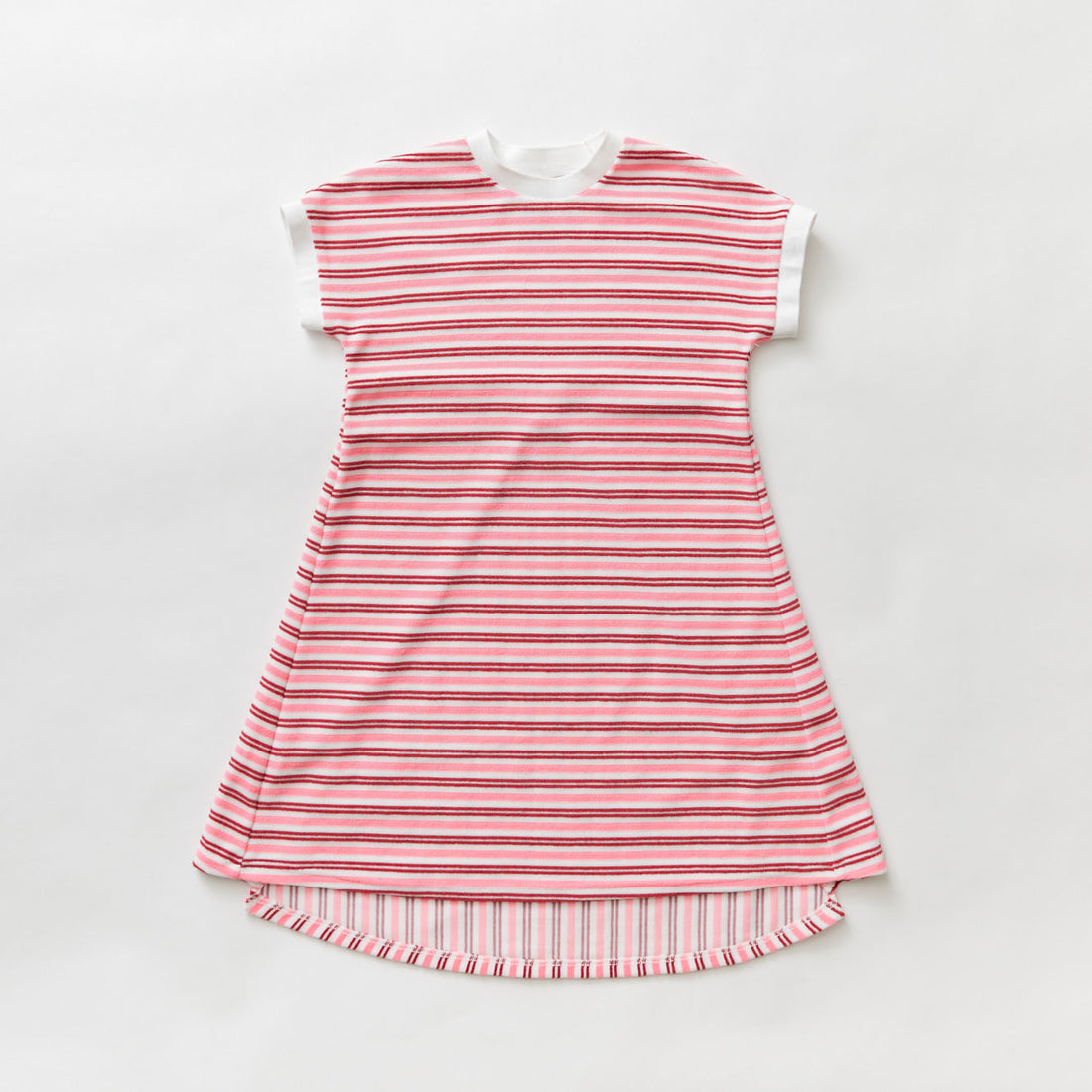 Hey kid Pink Striped Terry Dress