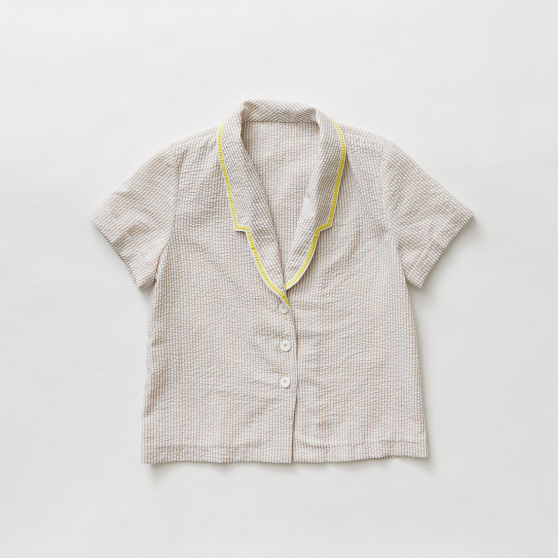 Hey kid Searsucker Striped Shirt