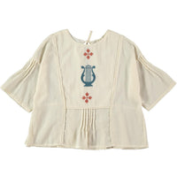 Belle Chiara Ecru Bolero Sibyl Blouse