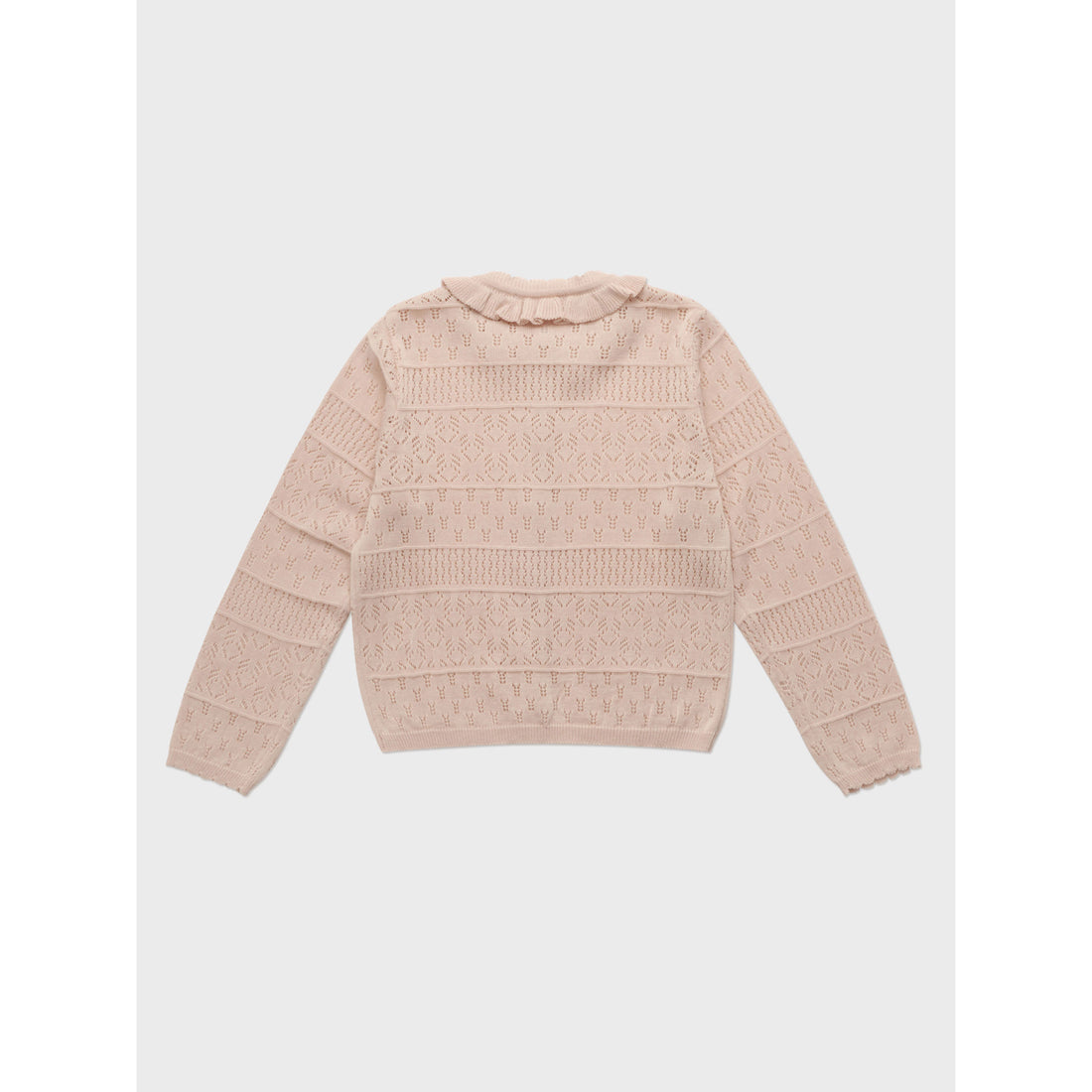 Louisiella Ceia Knit Cardigan  Pink Beige