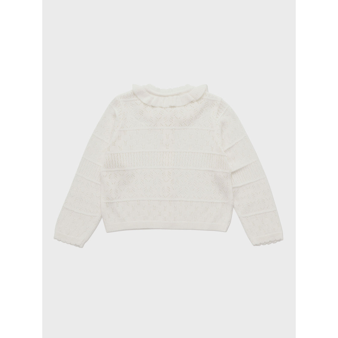 Louisiella Ceia Knit Cardigan  Ivory