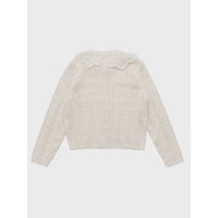 Louisiella Radie Knit Cardigan  Cream