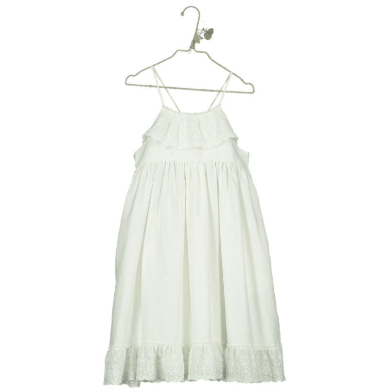 Belle Chiara Cream Lace Detailed Dress