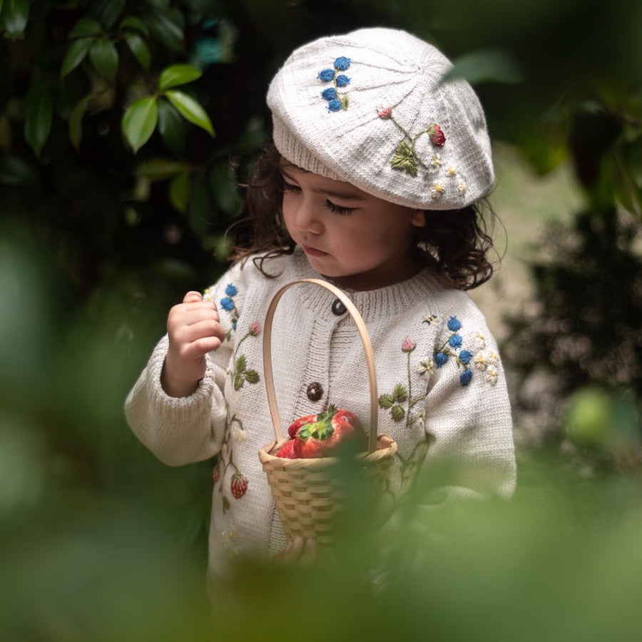 Shirley Bredal Dahlia Strawberry Beret