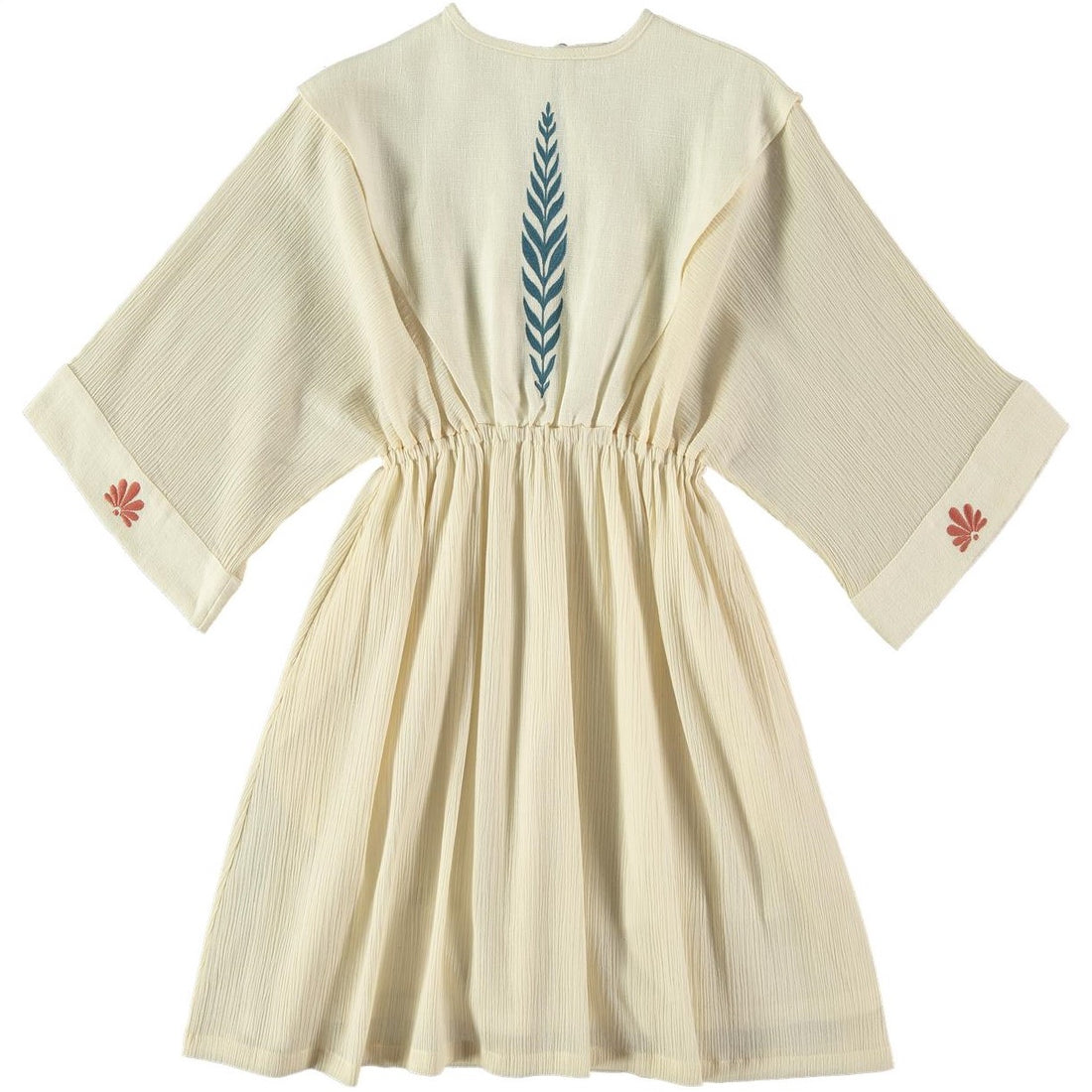 Belle Chiara Beige Thick Linen Artemis Dress