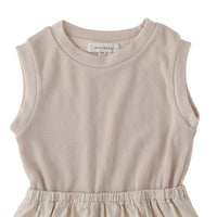Bene Bene  Cream Lean Sleeveless Dress