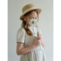 Louisiella Oprah Boater Hat- White