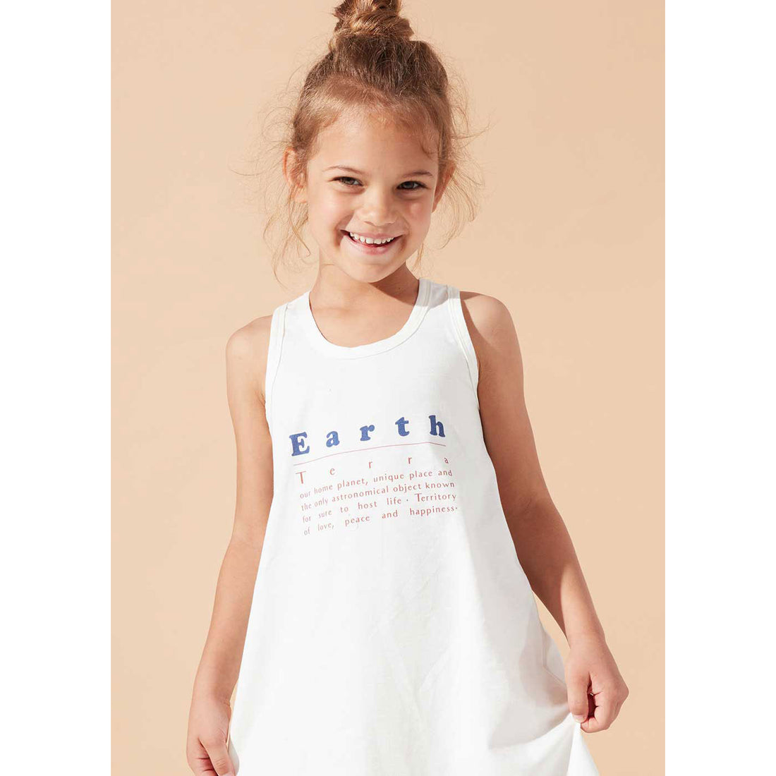 Kids on The Moon Moonbeam Tank Top Dress
