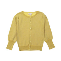 Morley Gold Lurex Lantern Cardigan
