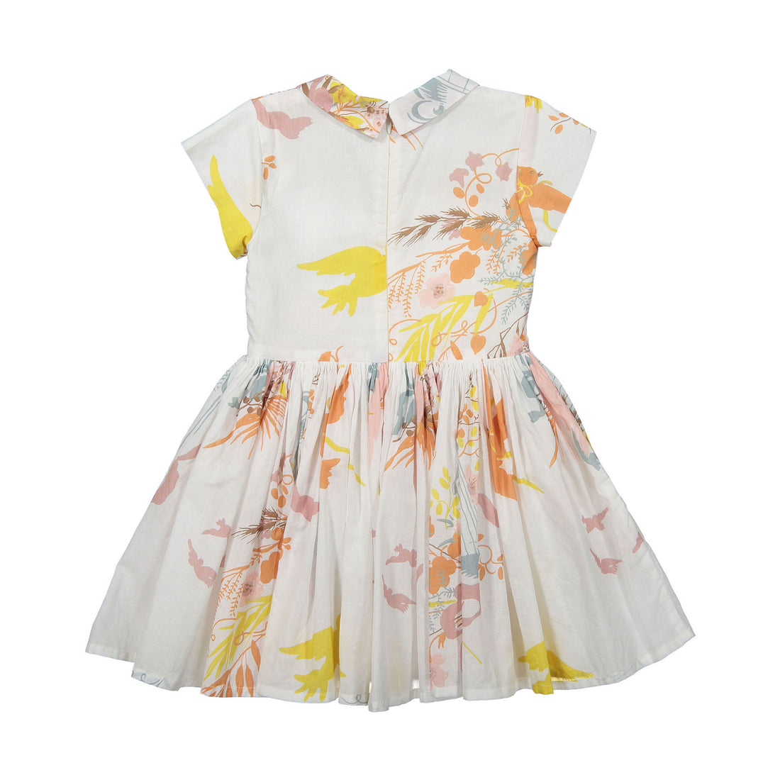 Morley White Bird Print Lemia Dress