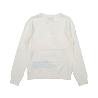 Autumn Cashmere Snow White Flamingo Sweater