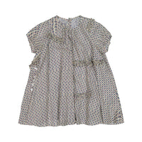JNBY Lilac Flower Front Frills Dress