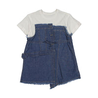JNBY White Denim Dress