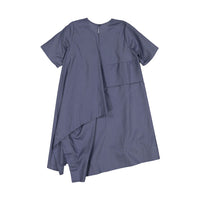 JNBY Blue Asymmetric Dress