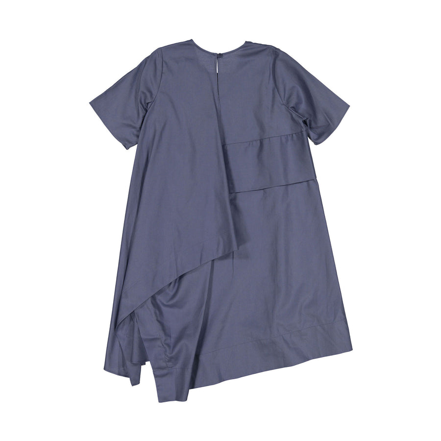 JNBY Blue Asymmetric Dress
