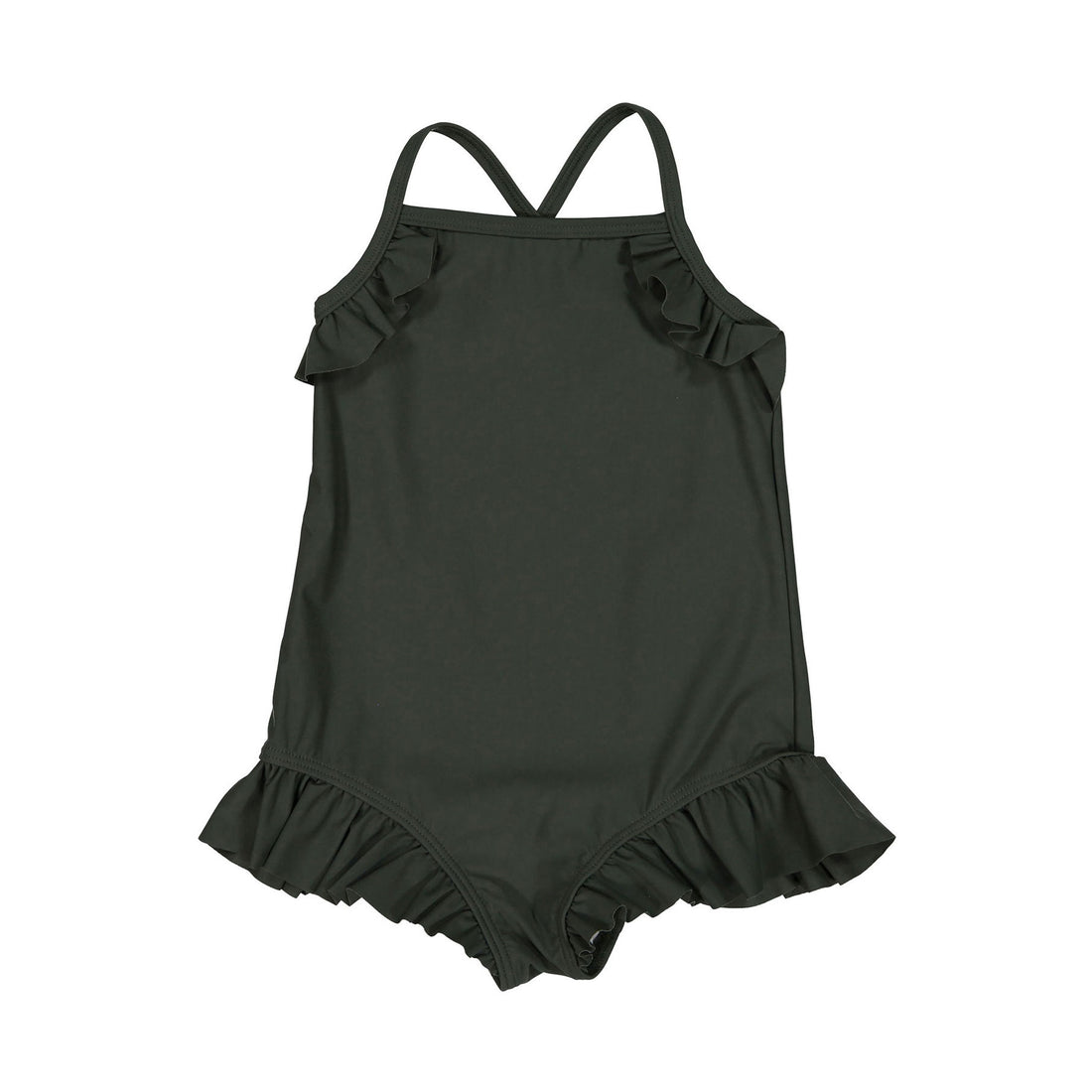 JNBY Khaki Ruffles Swimsuit