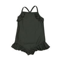 JNBY Khaki Ruffles Swimsuit