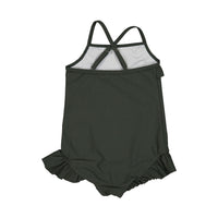 JNBY Khaki Ruffles Swimsuit