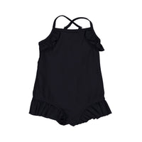 JNBY Black Ruffles Swimsuit
