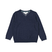 Bonpoint Ink Knit V-neck Sweater