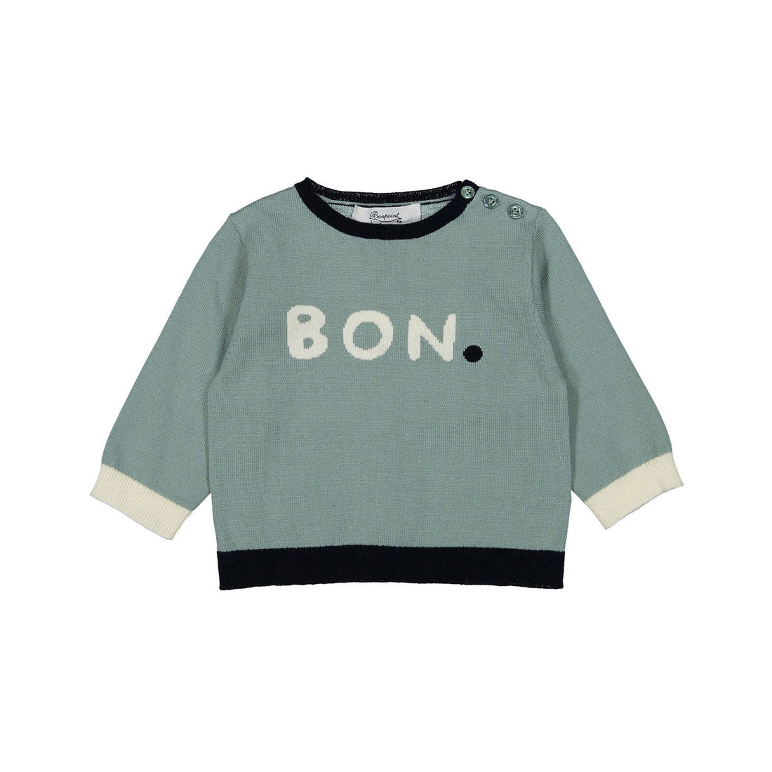 Bonpoint Slate Bon. Baby Sweater