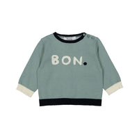 Bonpoint Slate Bon. Baby Sweater
