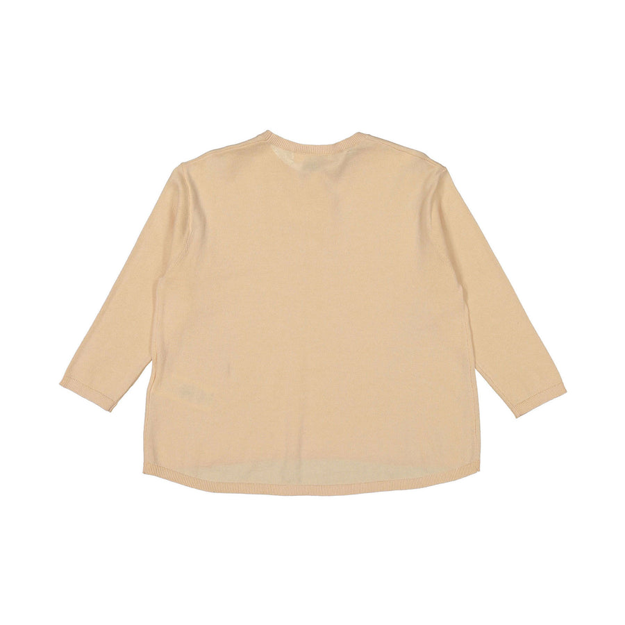 Bonpoint Pale Rose Cherry Detailed Sweater