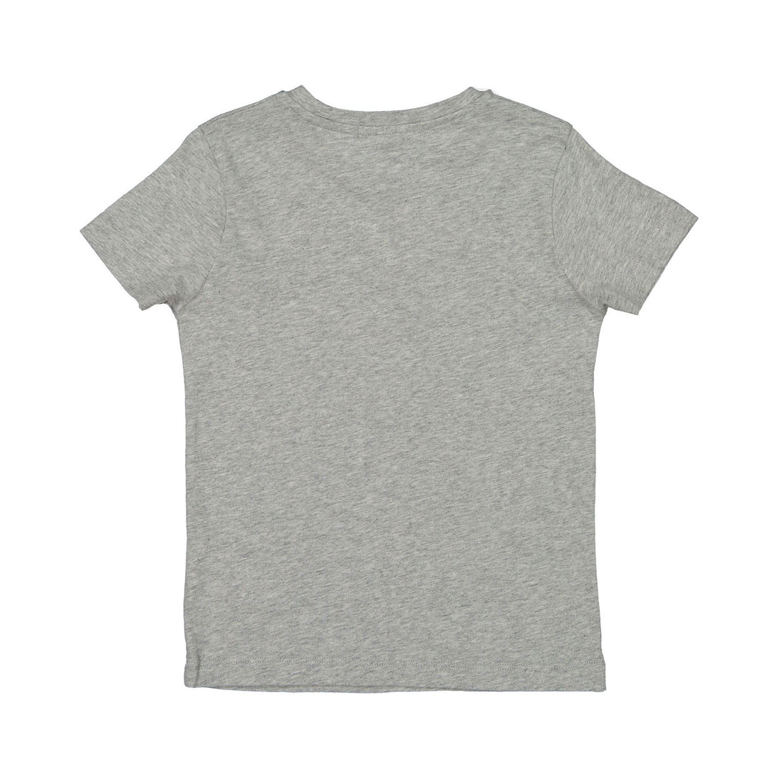Bonpoint Grey Melange 3D Logo Tee